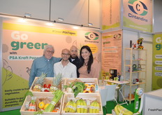 The Cintandina company supplies stickers to fresh produce exporters in South America.